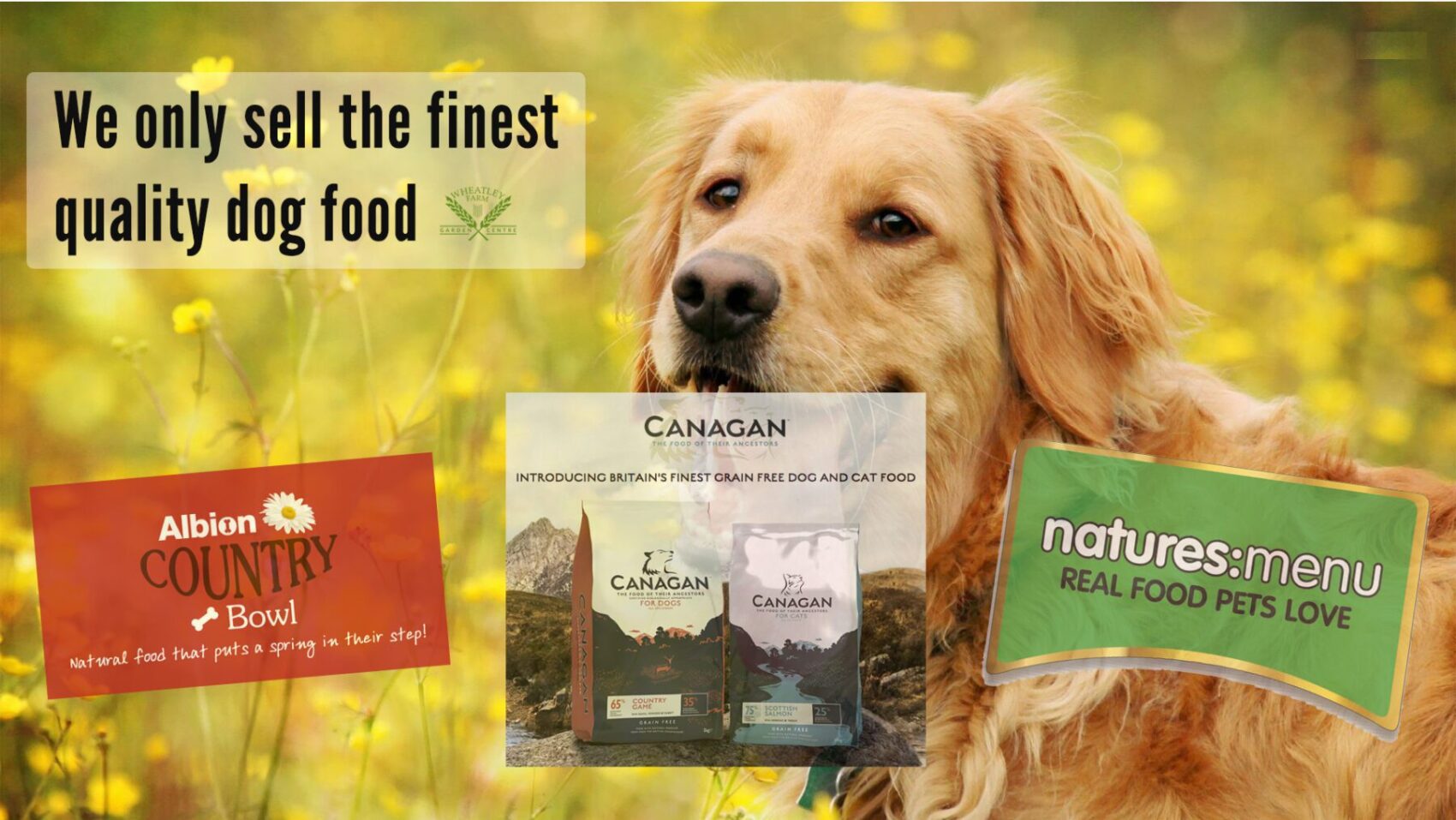 Dog Food Range - Wheatley Farm Garden Centre